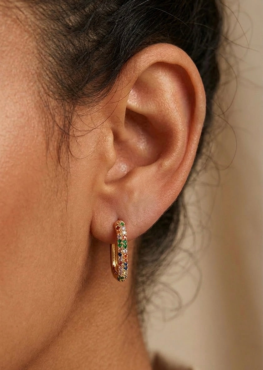 Golden Grace Hoops